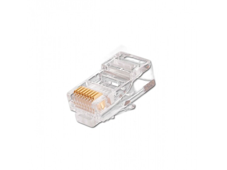 NMC-RJ88RZ50UD1-100 RJ45/8P8C Коннектор неэкранированный под витую пару, Кат.5e (Класс D) NIKOMAX