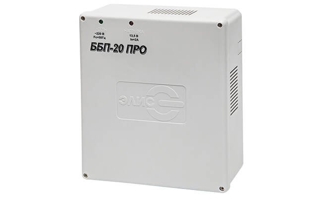 ББП-20ПРО Источник бесперебойного питания (пластик) Элис