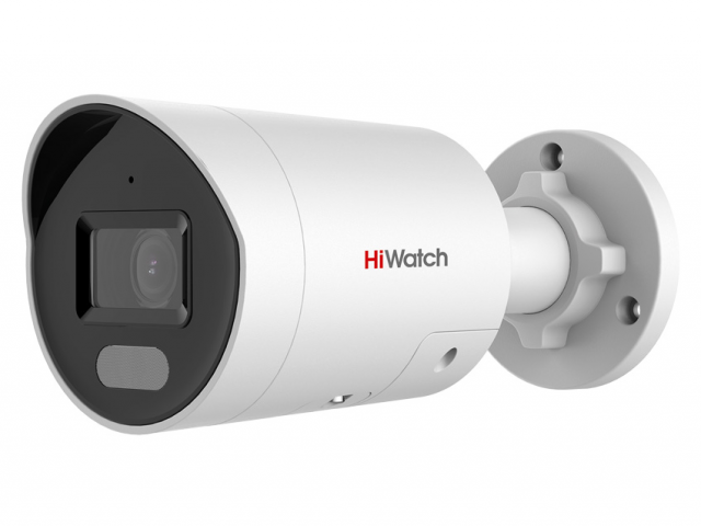 IPC-B042C-G2/UL(4mm) ColorVu Мп уличная цилиндрическая IP-камера с LED-подсветкой HiWatch Pro