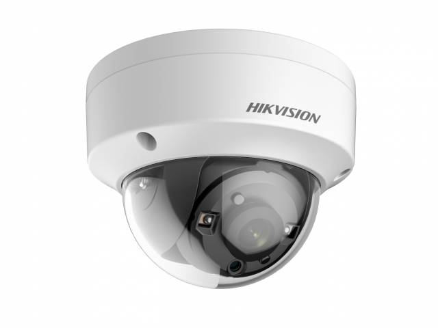 DS-2CE57U7T-VPITF(2.8mm) Уличная купольная HD-TVI камера 8Мп Hikvision