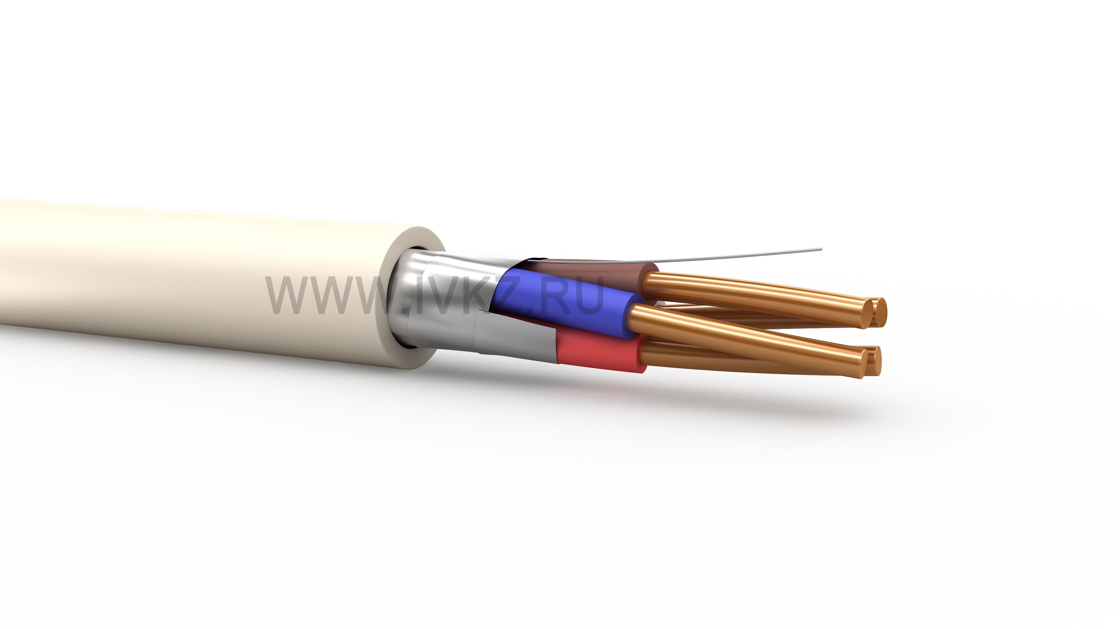 КПСЭСнг(А)-FRLS 4х2х0,5 ок Кабель охранно-пожарной сигнализации ИВКЗ