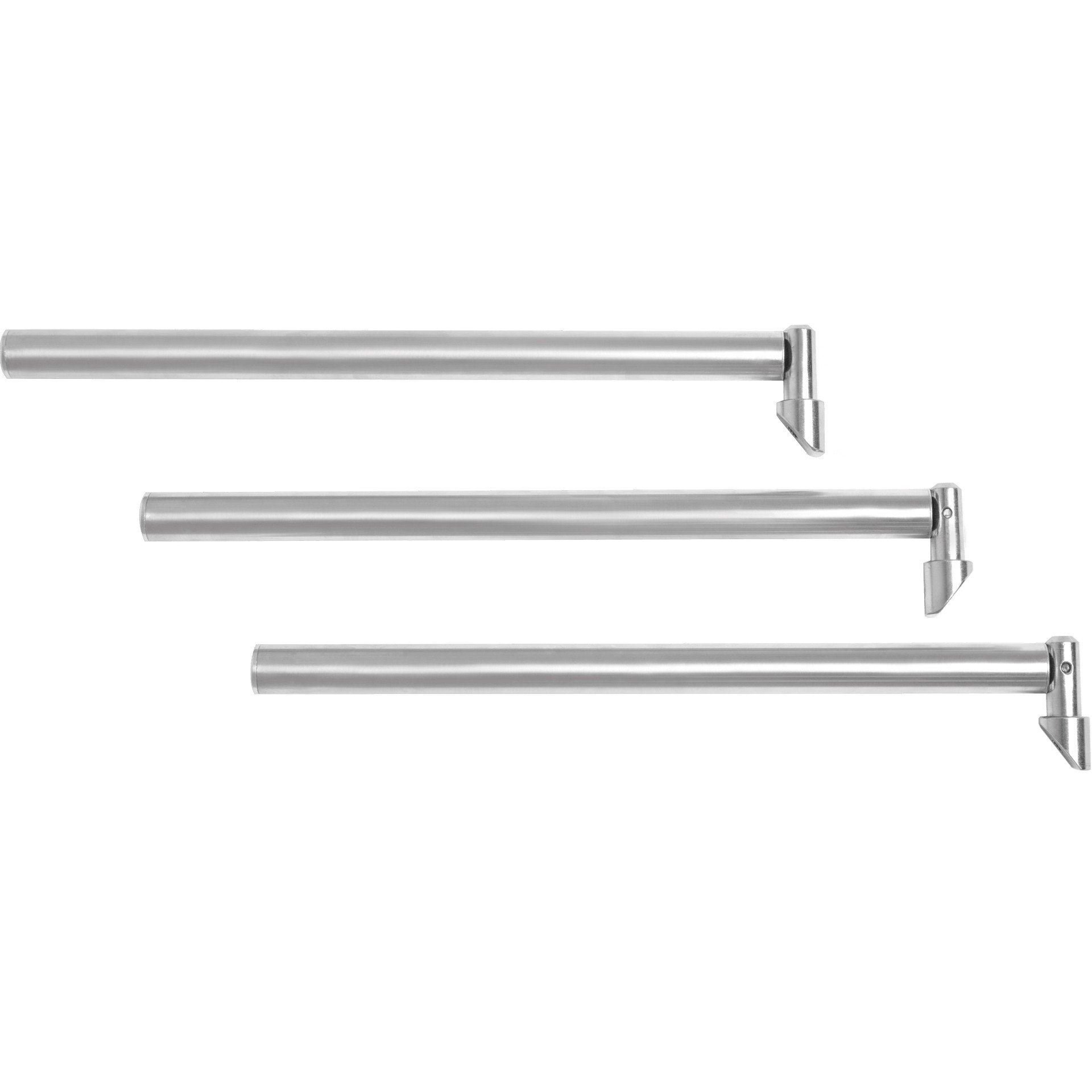 PPA-06R (алюминий) Комплект преграждающих планок Антипаника (3шт.) CARDDEX