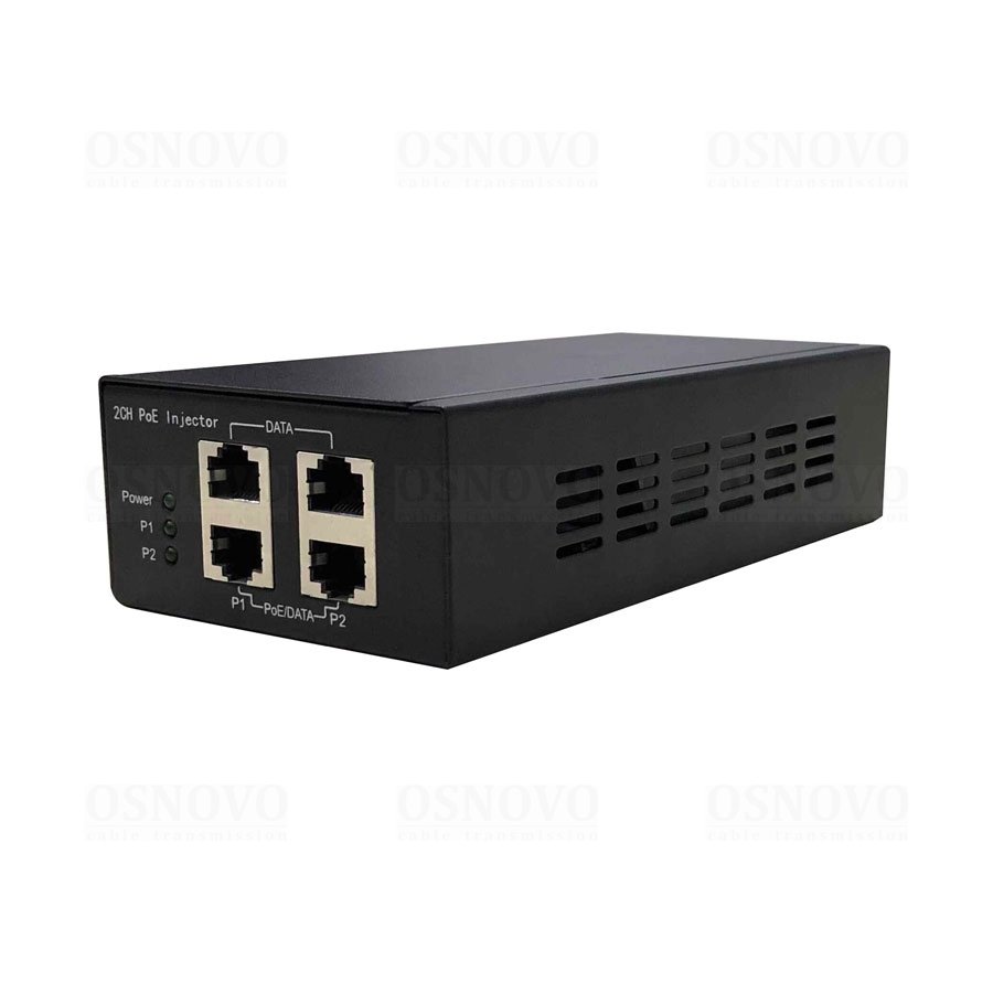 Midspan-2/602G PoE-инжектор Gigabit Ethernet на 2 порта OSNOVO