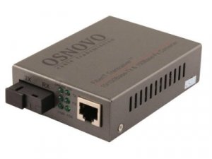 OMC-100-11S5a Оптический Fast Ethernet медиаконвертер для передачи Ethernet OSNOVO