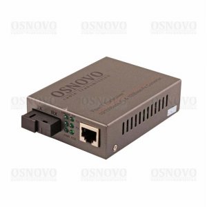 OMC-100-11S5b Оптический Fast Ethernet медиаконвертер для передачи Ethernet OSNOVO