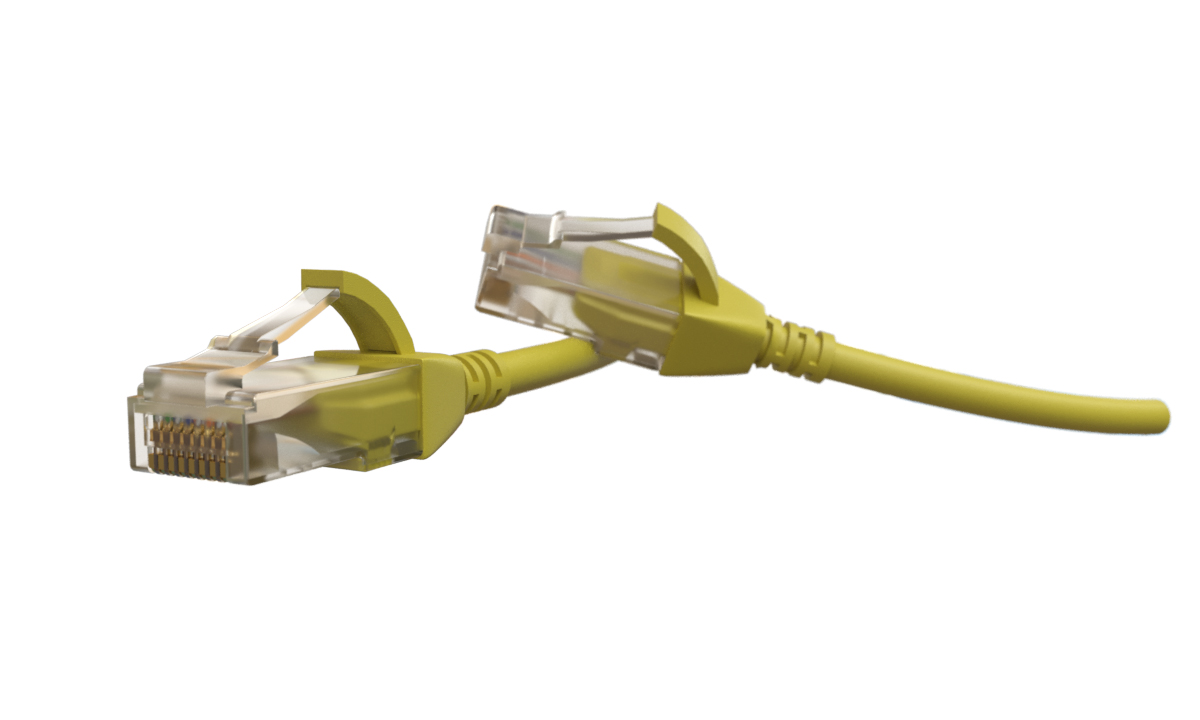 PC-LPT-UTP-RJ45-RJ45-C6-5M-LSZH-YL Патч-корд U/UTP Hyperline