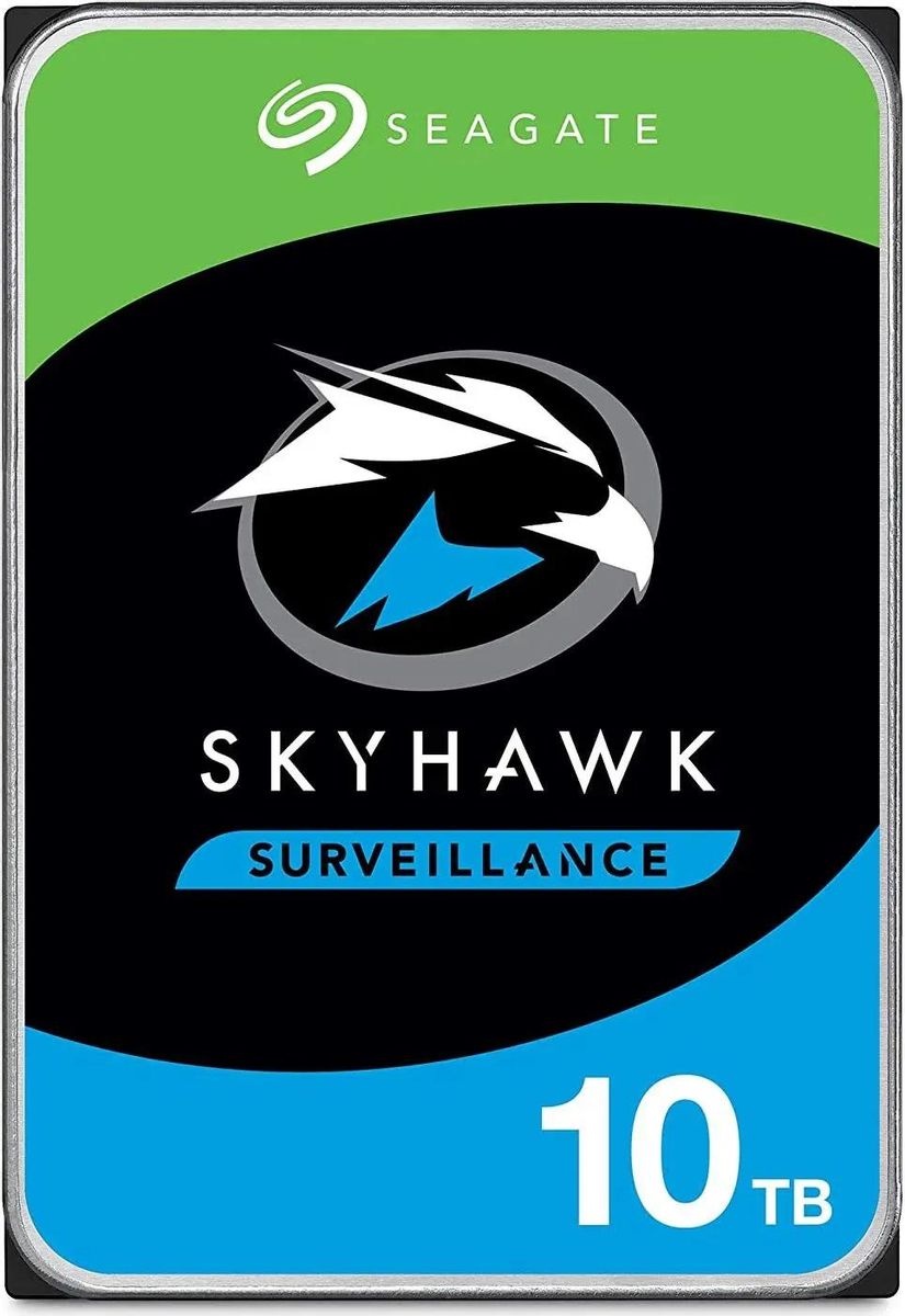ST10000VE0008 10ТБ Жесткий диск для видеонаблюдения Seagate SkyHawk AI