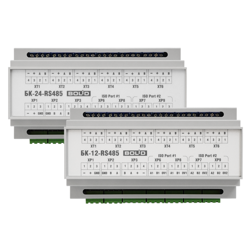 БК-12-RS485-01 Блок коммутации для установки в монтажный шкаф Болид