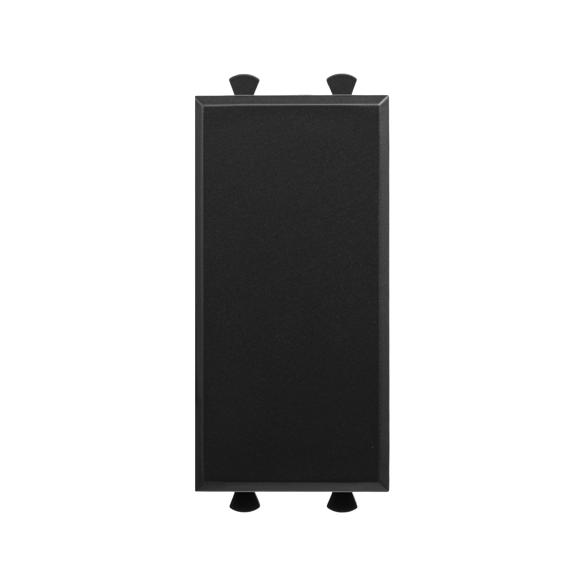 4412991 Заглушка модульная Avanti, Черный матовый 1 модуль DKC