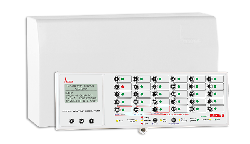 ППКУОП МАГИСТРАТОР (версия 3.2) Прибор приемно-контрольны охранно-пожарный Гранд Магистр