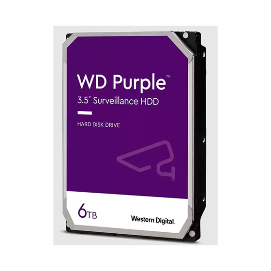 WD64PURZ 6ТБ Жесткий диск для видеонаблюдения Western Digital WD Purple