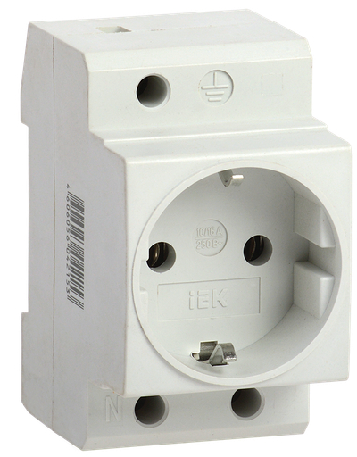 MRD10-16 Розетка РАр10-3-ОПс заземлением на DIN-рейку IEK