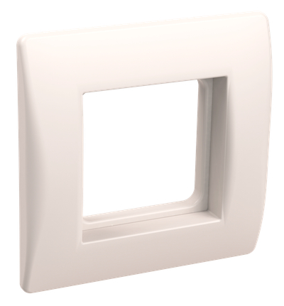 CKK-40D-RSK2-K01 Рамка и суппорт для коробок КМКУ на 2 модуля белые IEK