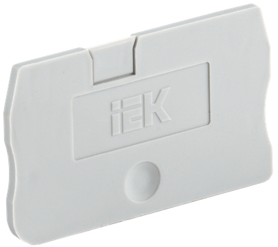 YZN11D-ZGL-002-K03 Заглушка для КПИ 2в-1,5/2,5 серая IEK