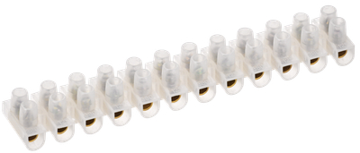 UZV1-015-06 Зажим контактный винтовой ЗВИ-15 4,0-10мм2 12пар IEK