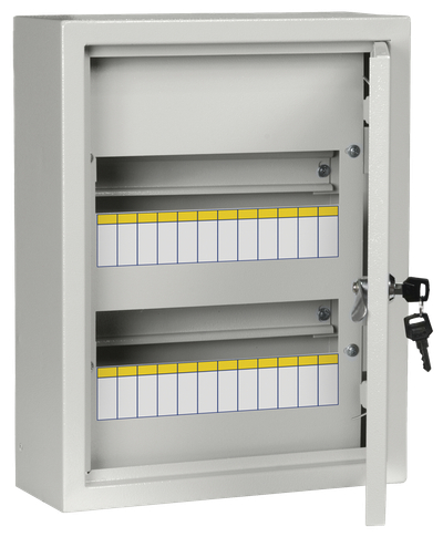 MKM14-N-24-31-Z TITAN 3 Корпус металлический ЩРн-24 (395х310х120мм) IP31 IEK