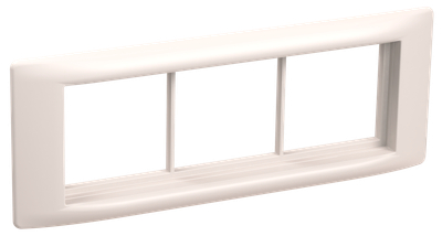 CKK-40D-RSU6-060-K01 Рамка и суппорт для кабель-канала ПРАЙМЕР на 6 модулей 60мм белые IEK