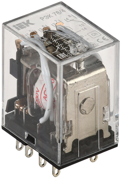 RRP20-4-03-220A Реле промежуточное РЭК78/4(MY4) 3А 220В АC IEK RRP20-4-03-220A Реле промежуточное РЭК78/4(MY4) 3А 220В АC IEK