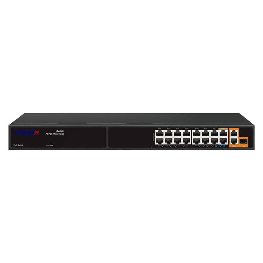 TR-NS11191S-285-16PoE Неуправляемый коммутатор TRASSIR