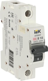 AR-M06N-1-B010 ARMAT Автоматический выключатель M06N 1P B 10А IEK