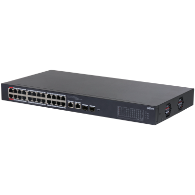 DH-CS4226-24ET-240 24-портовый PoE коммутатор с функцией облачного управления Dahua