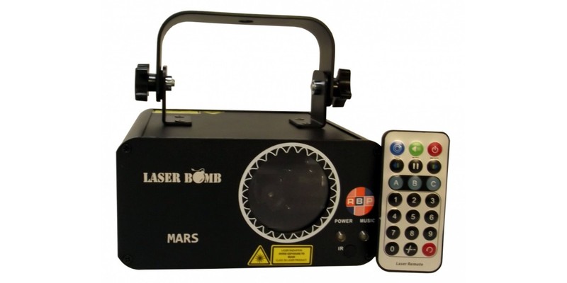 Laser Bomb MARS Лазер трехцветный PASystem