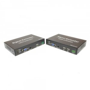 TA-VKMDA+RA-VKMDA Комплект для передачи VGA, USB, RS232 и аудио по кабелю витой пары OSNOVO