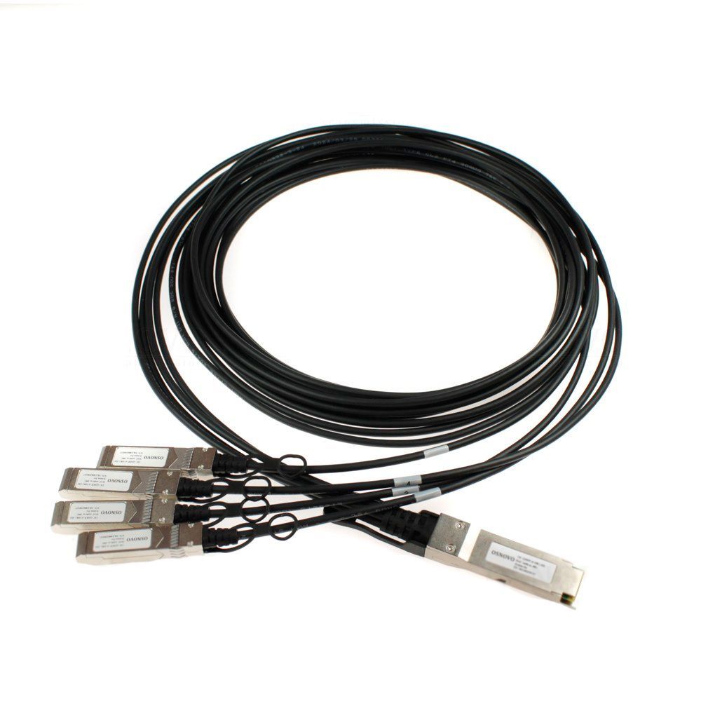 OC-QSFP-4x10G-3M Объединительный DAC кабель OSNOVO