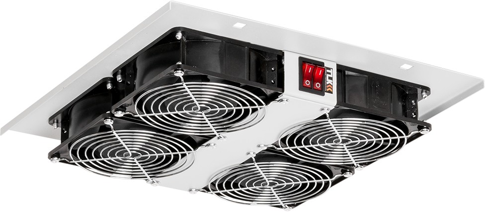 EC-FAN4-I-GY Вентиляторный блок на 4 вентилятора для шкафов EC-FZ NETLAN