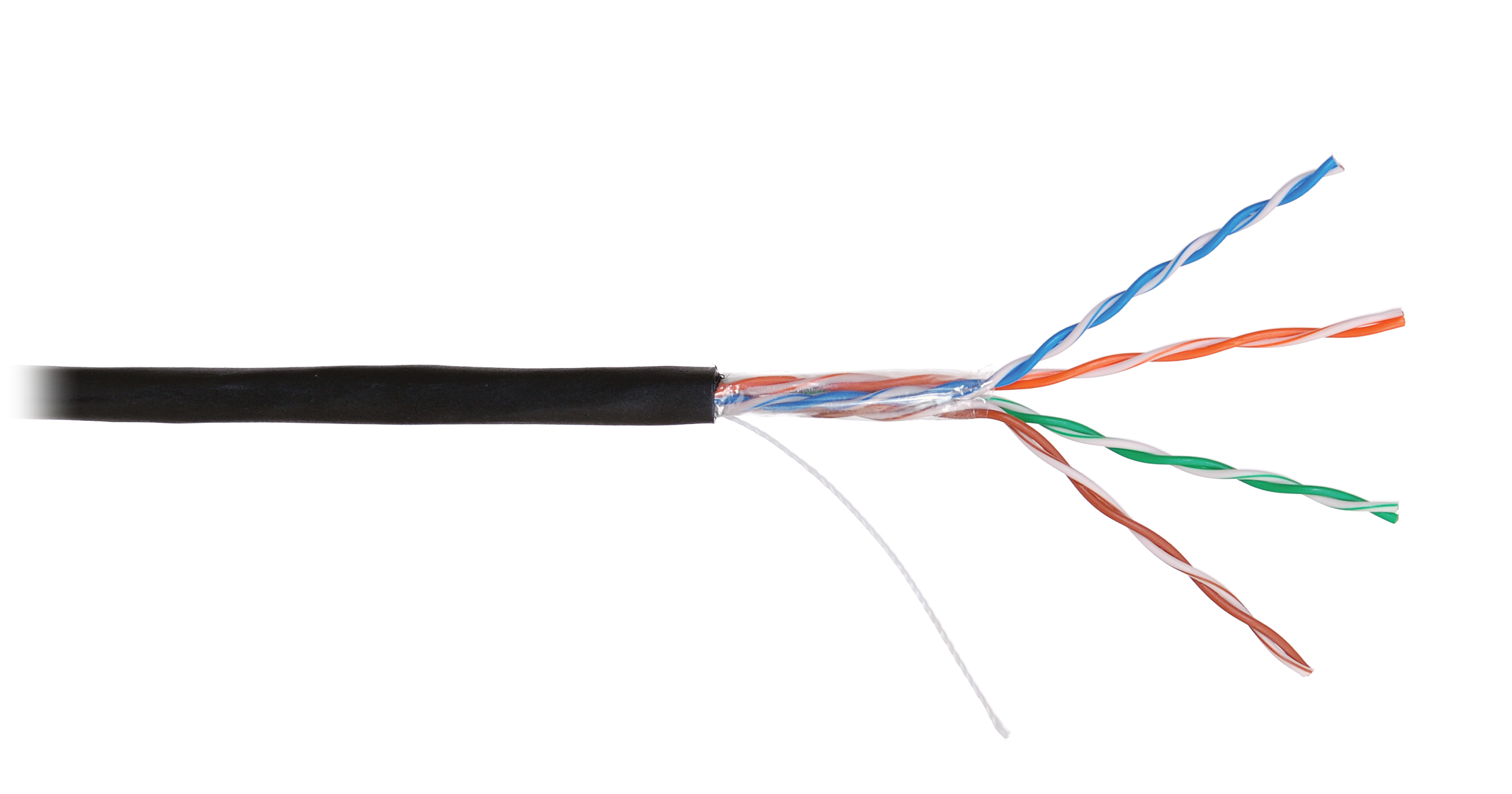 NMC 2100B-BK Кабель U/UTP, 4 пары, кат.5e, 24 AWG, внешний, полиэтилен, черный, 305м NIKOMAX