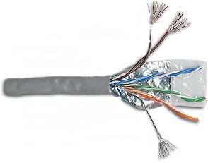 LAN-5EFTP-LSZH Кабель FTP 4 пары, кат. 5Е, 350Mhz, LSZH, 305 м LANMASTER