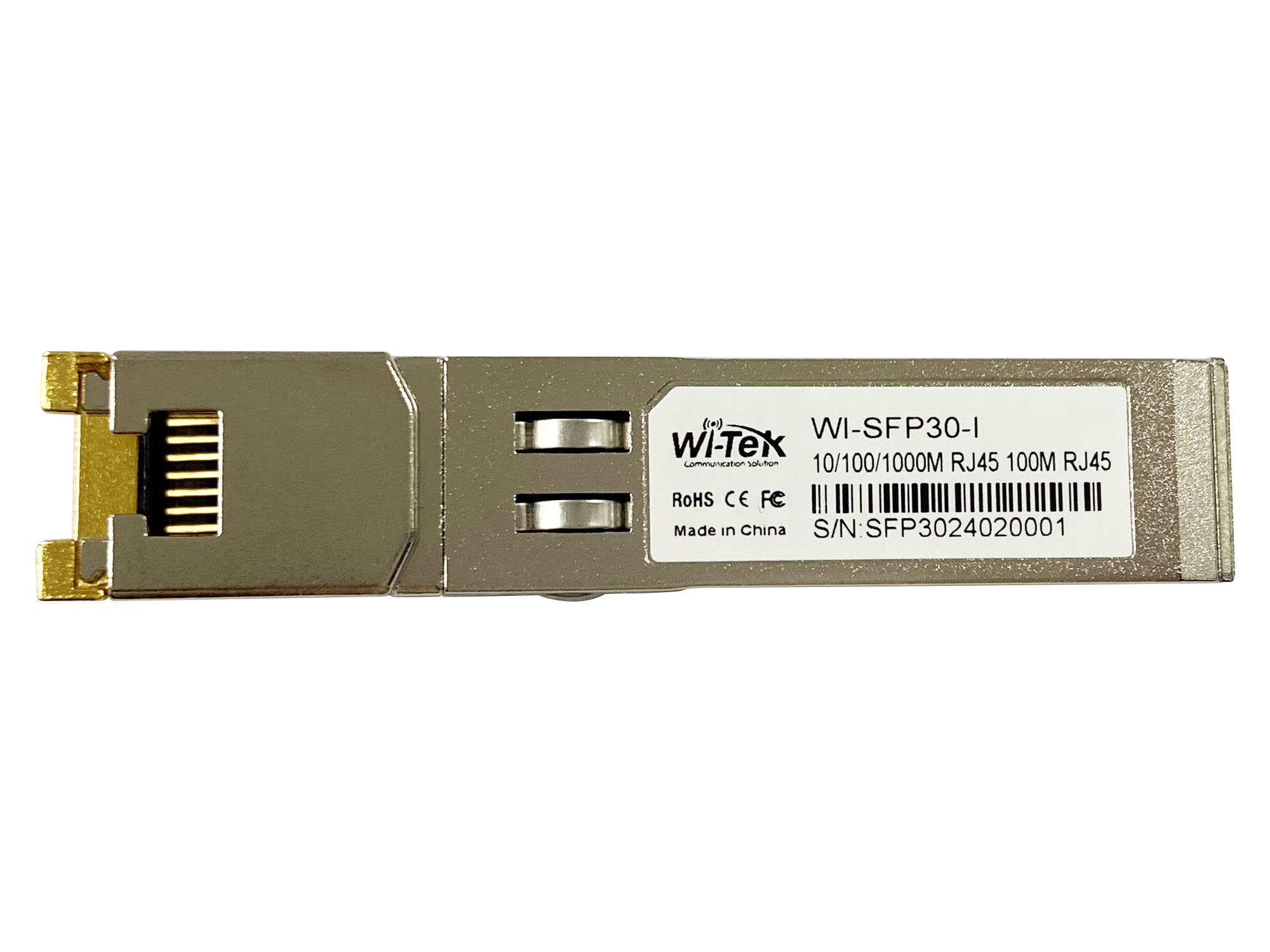 WI-SFP30-I Комплект одноволоконных промышленных модулей Wi-Tek