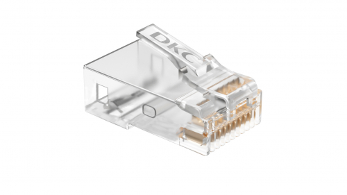 RN6RJ45U Коннектор RJ-45 CAT6 неэкранированный DKC