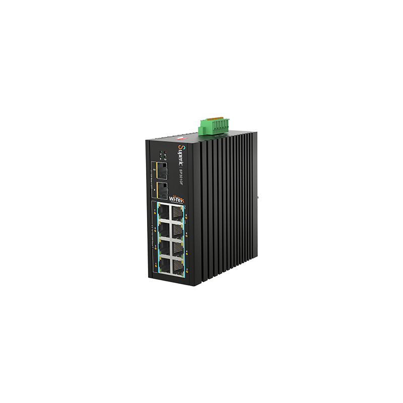 SP3010F Промышленный неуправляемый PoE, 8GE+2SFP, 240Вт Wi-Tek