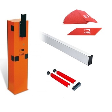 G4000 KIT Комплект шлагбаума GARD 4000 (тумба, стрела, светоотражающие наклейки, накладки на стрелу) CAME