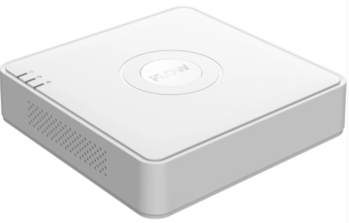 F-NR-104PE (Аналог DS-N208) 4-х канальный IP-регистратор c 4-мя PoE интерфейсами iFlow (следы монтажа)