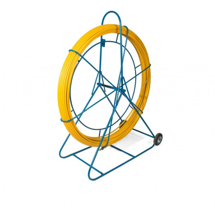 PR08.29021 Кабельная протяжка (УЗК в тележке), стеклопруток d=11,0 мм, 200 м Промрукав