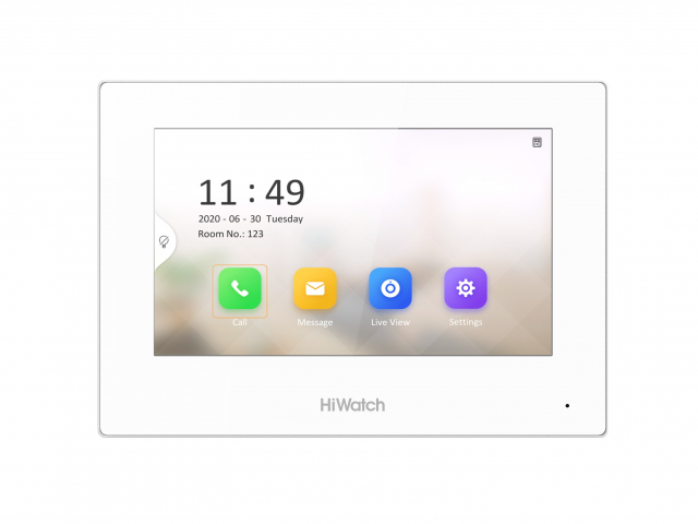 VDP-H3211W 7“ IP видеодомофон с WI-FI HiWatch Pro (следы монтажа, замена тачскрина)