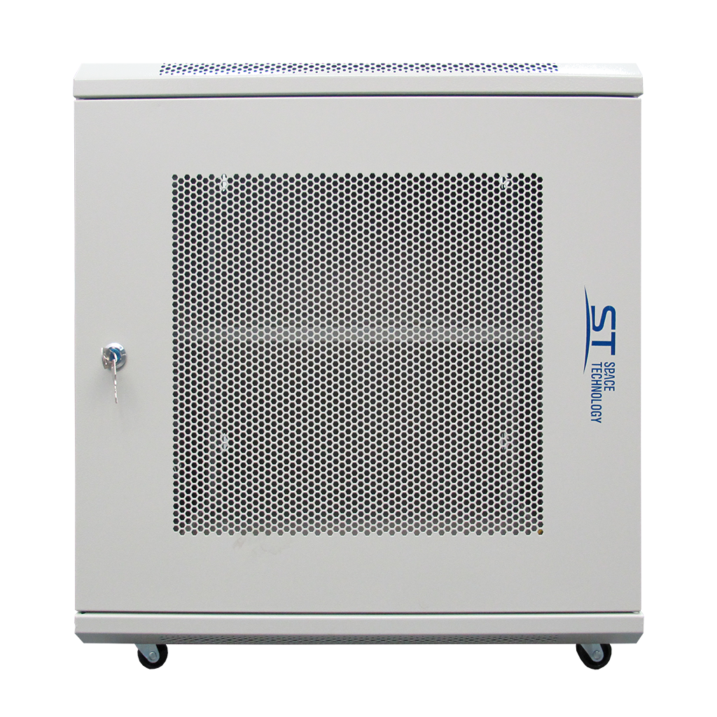 ST-NCP12U600 Шкаф телекоммуникационный с полкой (серый) Space Technology