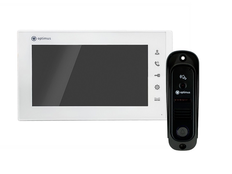 Leader IK-27B30IR (w+b) Комплект видеодомофона Optimus