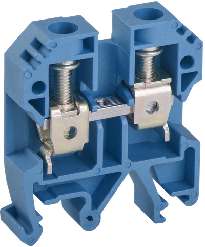 YZN30-006-K07 Клемма винтовая КВИ-6мм2 синяя IEK
