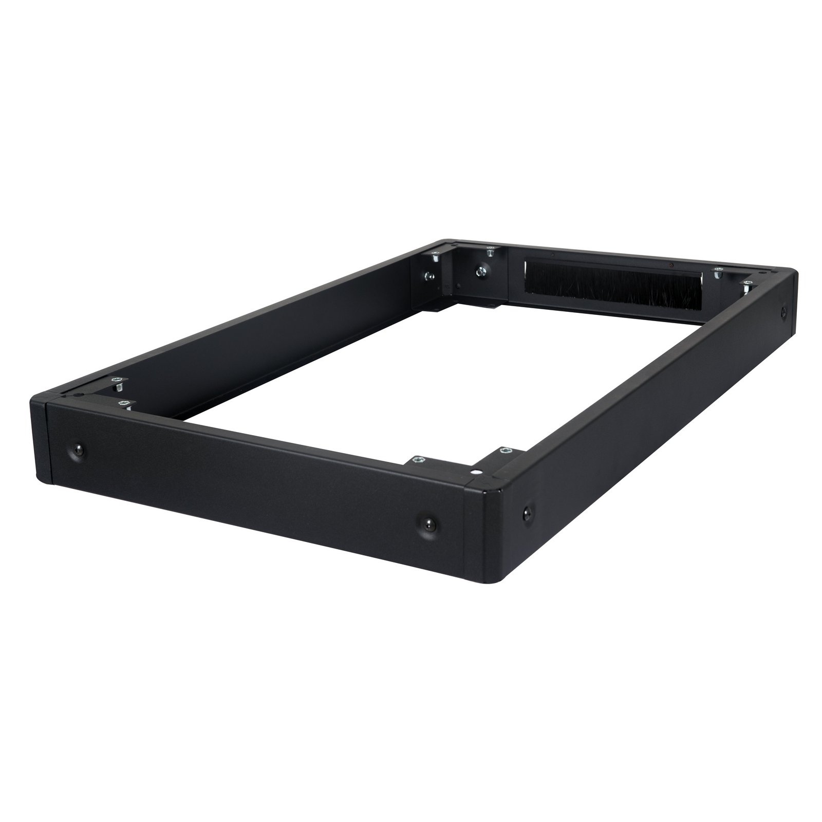 DR-466441 Цоколь для напольных шкафов 800х800 с щеточным вводом, чёрный Datarex