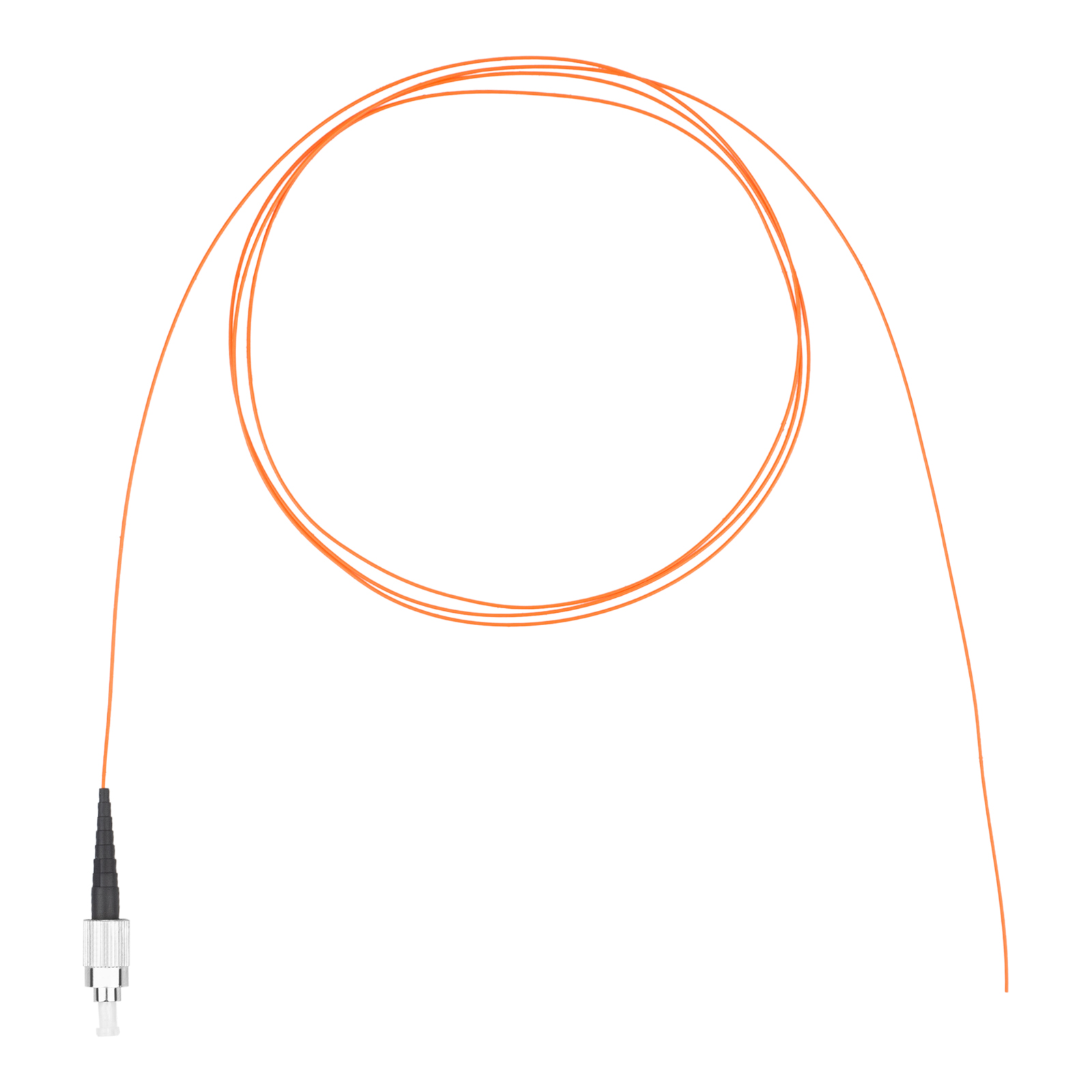 DR-226412 Шнур оптический монтажный (пигтейл), FC, OM2, нг(А)-HF, оранжевый, 1,5 м Datarex