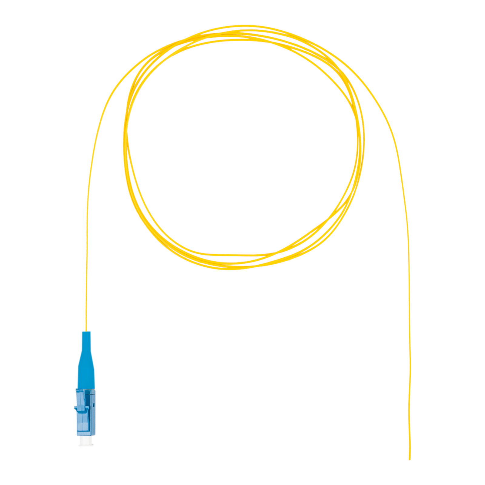 DR-224402 Шнур оптический монтажный (пигтейл) LC OS2 нг(А)-HF желтый 1,5 м Datarex