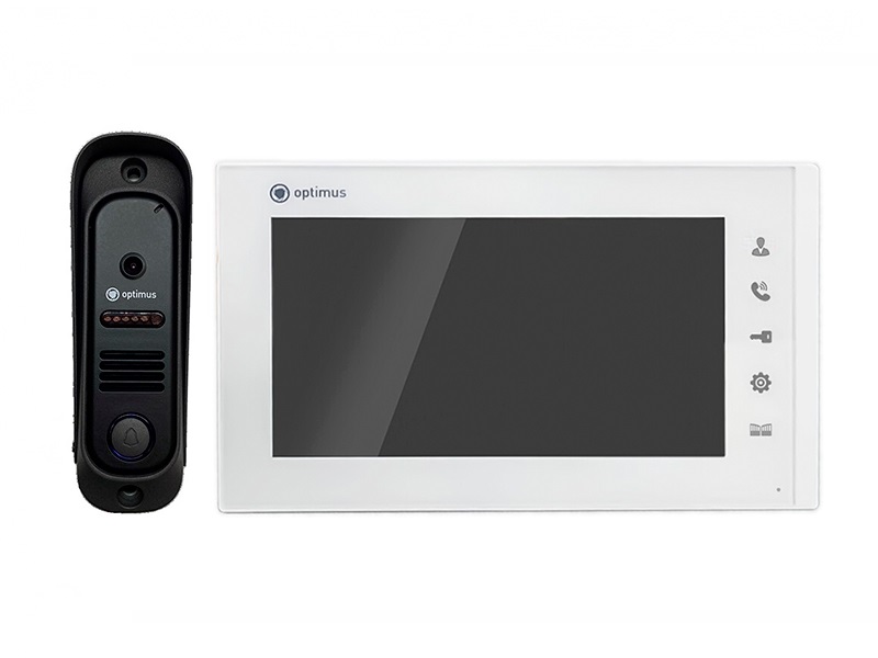 Leader IK-27B32I (w+b) Комплект видеодомофона Optimus