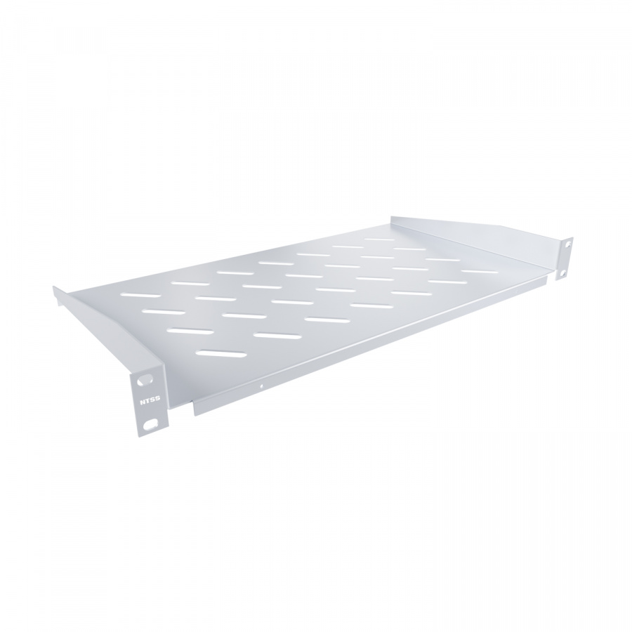 NTSS-FF-250 Полка переднего крепления NTSS, глубина 250мм, крепление 19 1U, серый RAL 7035 NTSS