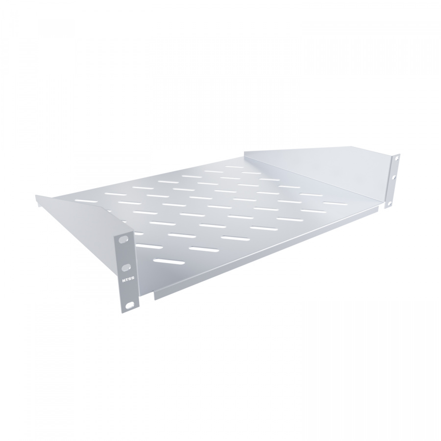 NTSS-FF-350 Полка переднего крепления NTSS, глубина 350мм, крепление 19 2U, серый RAL 7035 NTSS