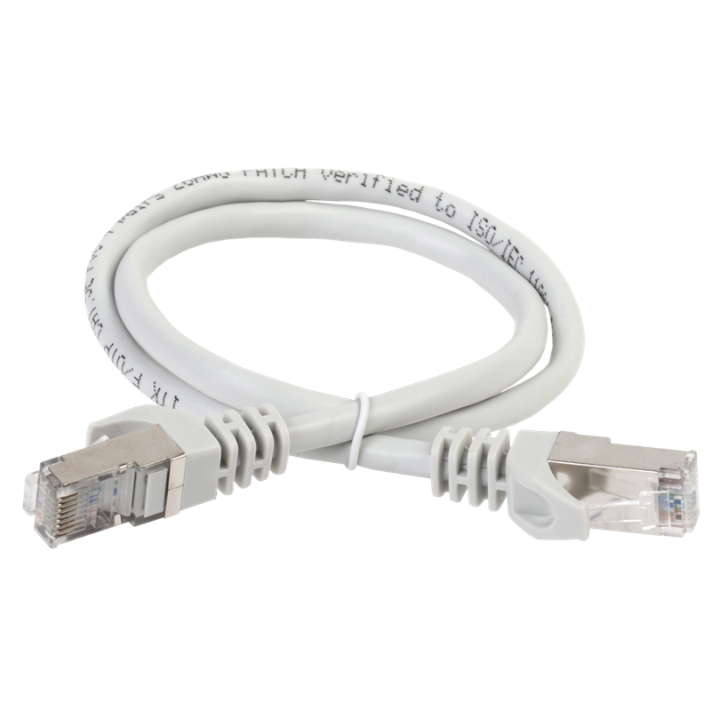 PC01-C5EFL-2M Коммутационный шнур (патч-корд) кат.5E FTP LSZH 2м серый ITK