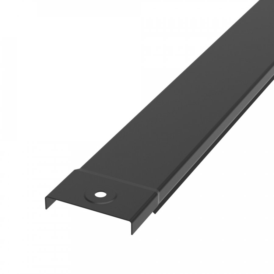 PR16.9865 Крышка лотка 50х3000 (0,7 мм) RAL 9005 (36 м/уп) Промрукав