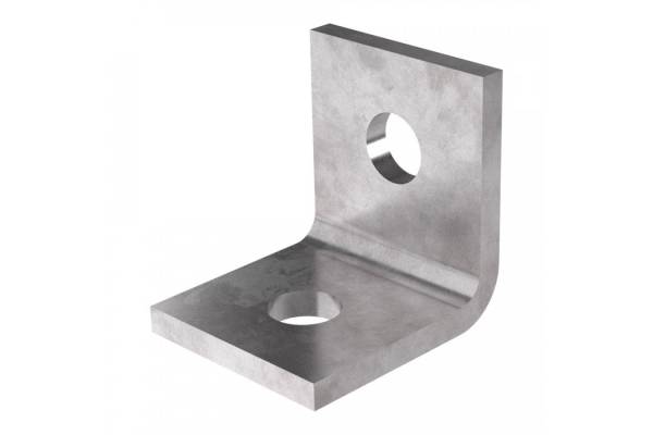 PR16.1113 Пластина 90 градусов 2 отверстия Промрукав